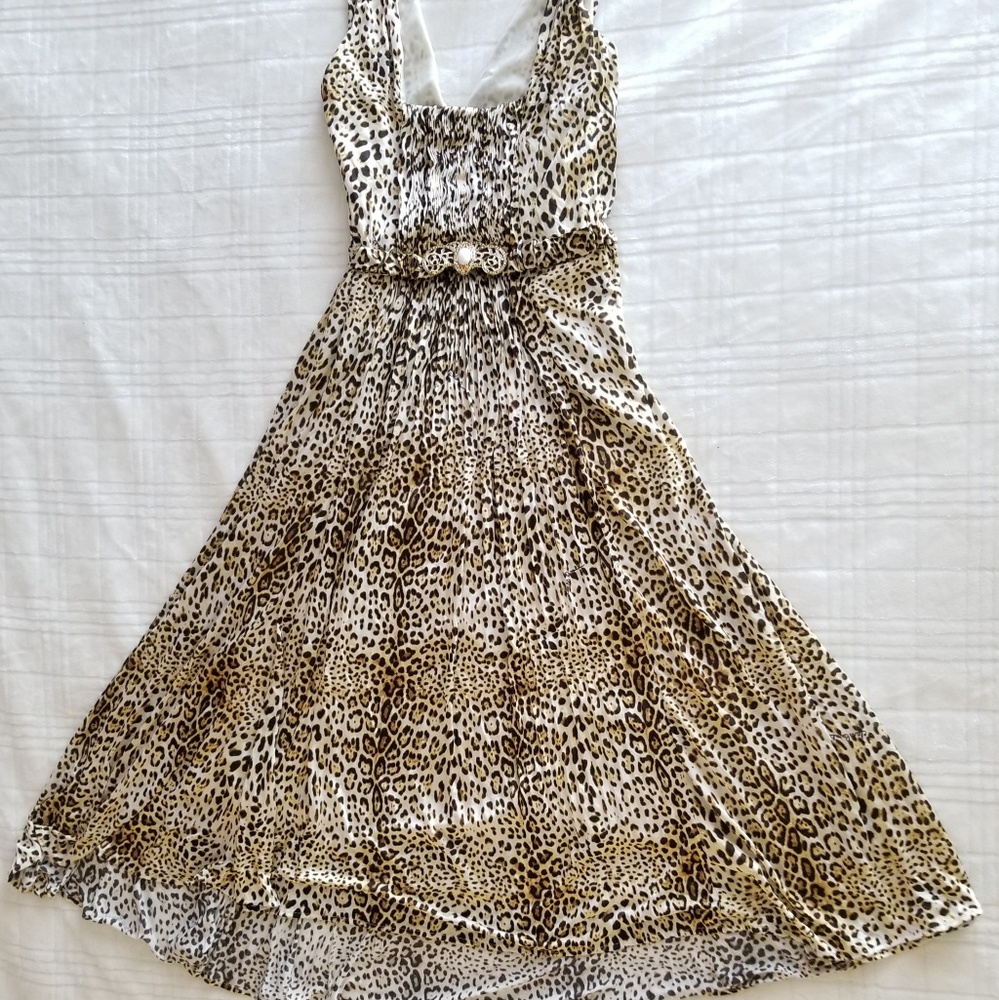 Roberto Cavalli leopard dress